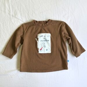 cherokee 'be my valentine' long sleeve shirt 6-12 months baby